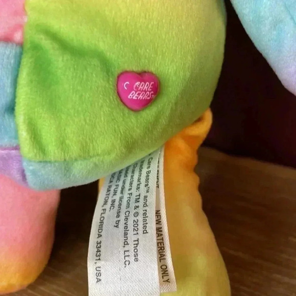 Care Bear Rainbow Heart Togetherness 10” - Picture 3 of 12